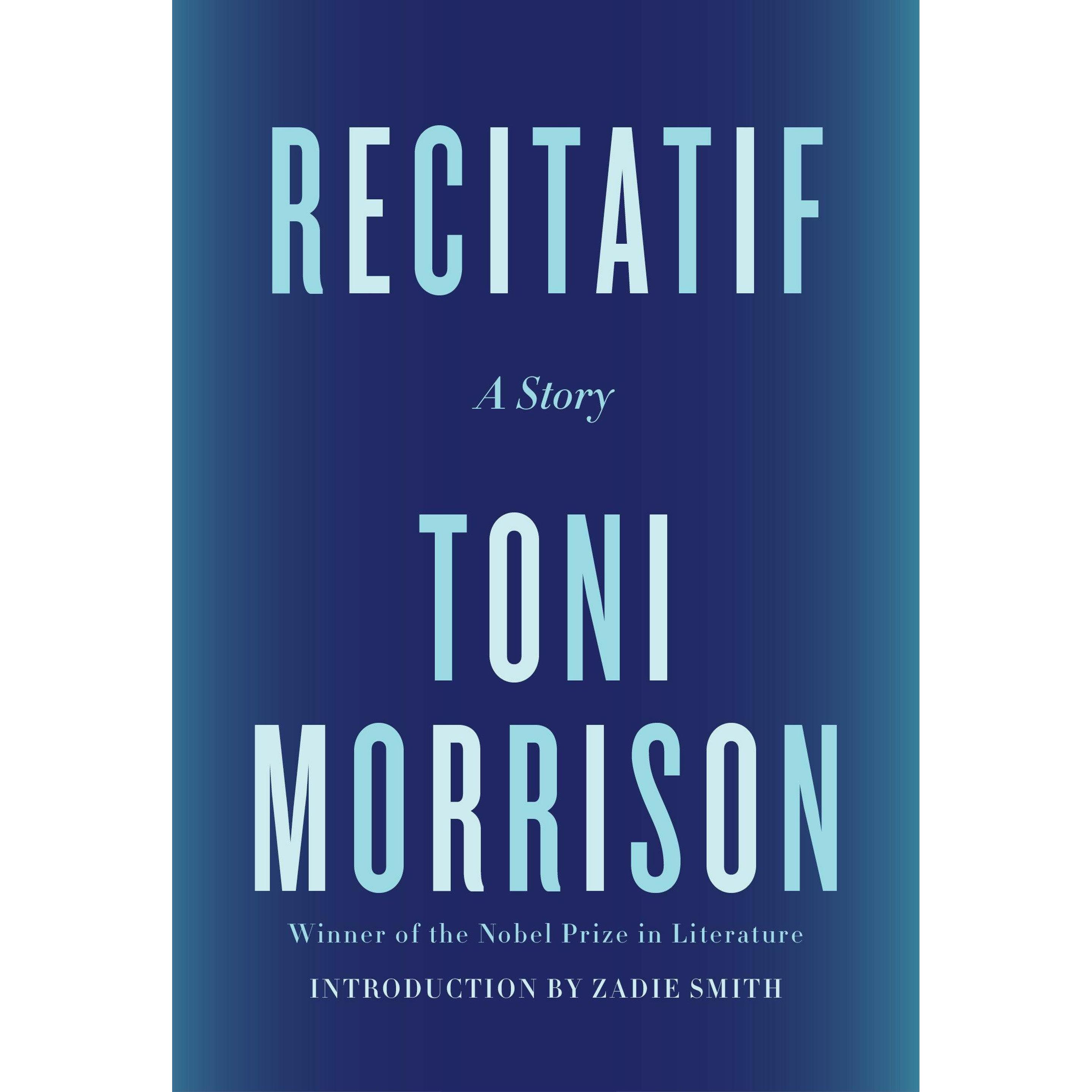 Recitatif, Belletristik von Morrison Toni