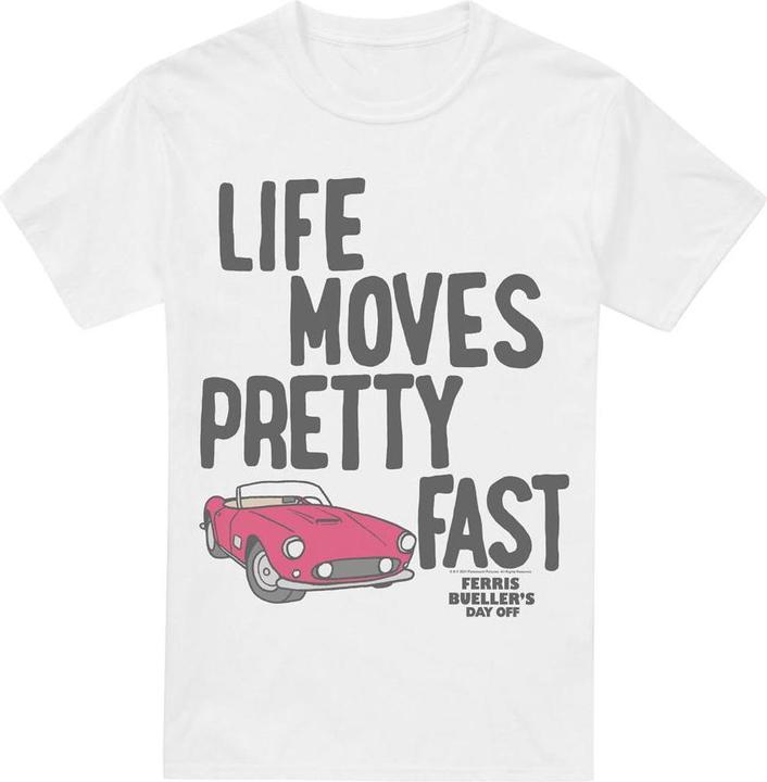 Immagine prodotto Ferris Bueller´s Day Off Ferris Bueller's Day Off Slow Down Maglietta Uomo (M)