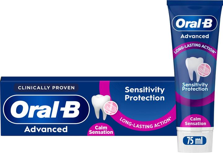 Immagine prodotto Oral-B Oral B - Advanced Sensitivity Protection Calm Sensation Toothpaste - 75 ml (75 ml)