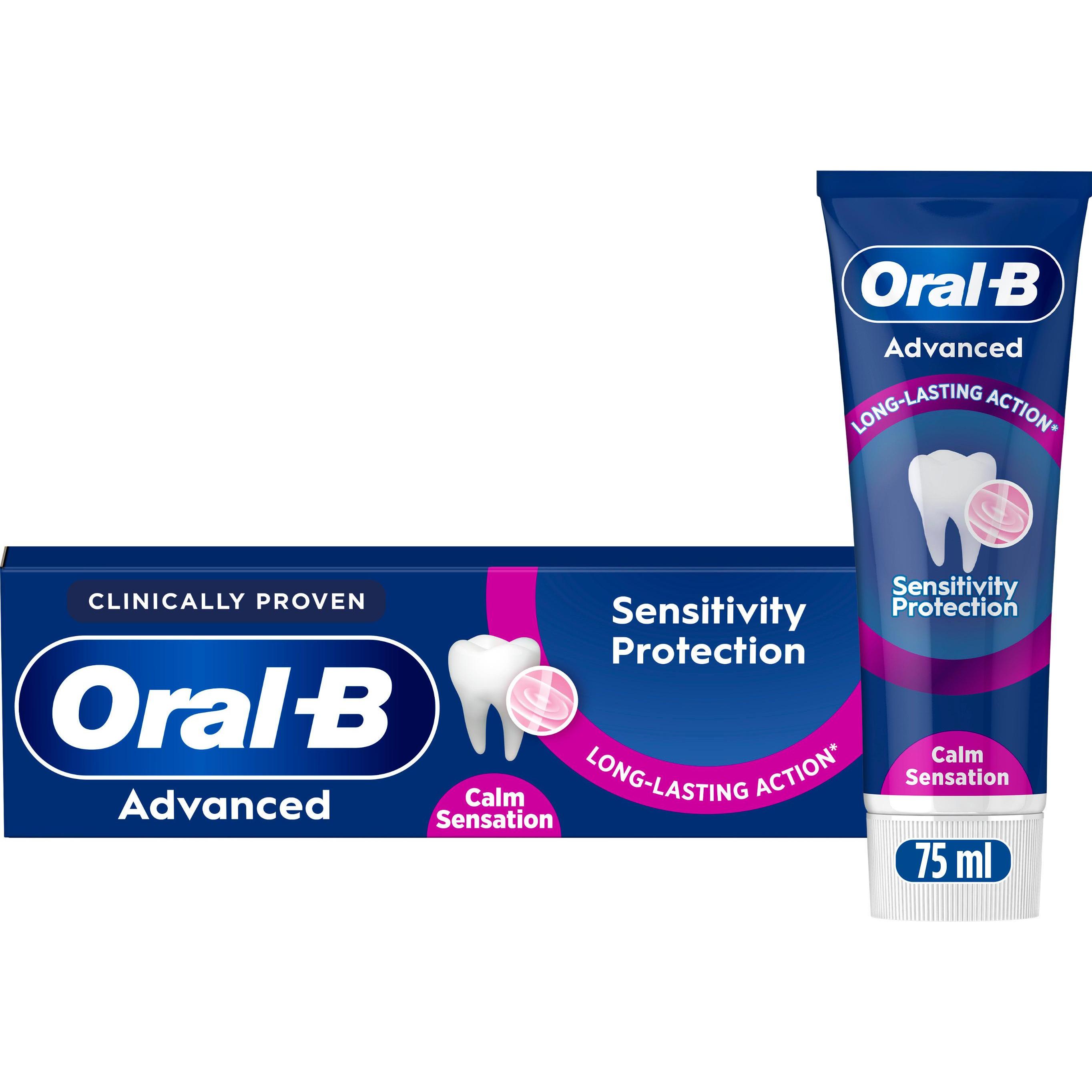 Oral-B, Dentifricio, Oral B - Advanced Sensitivity Protection Calm Sensation Toothpaste - 75 ml (75 ml)