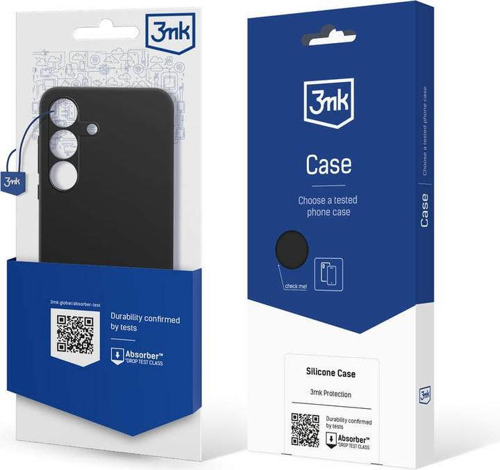 Produktbild 3MK Silicone Case Sam A34 5G A346 czarny/black (Samsung Galaxy A34 5G)