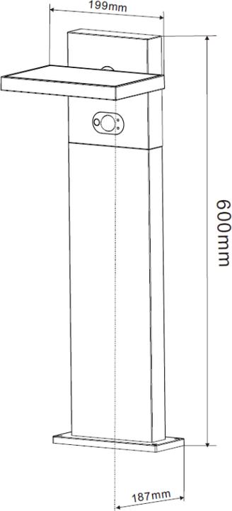 Actual product image Lichtline Amatera (260 lm, IP54)