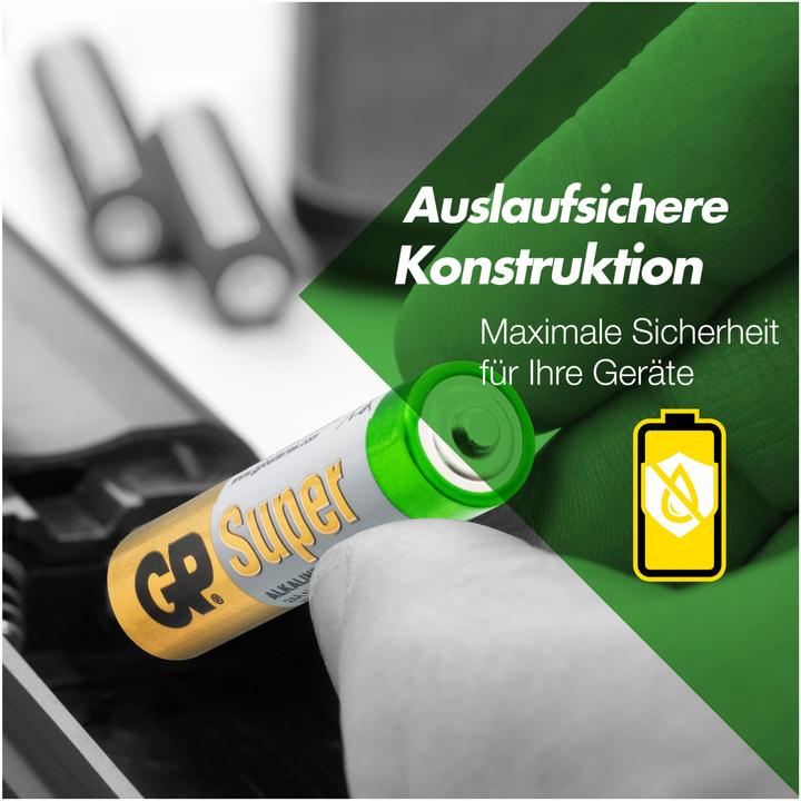 Produktbild GP Batteries AAA Micro Batterie GP Alkaline Super 1,5V 20 Stück (20 Stk., AAA)