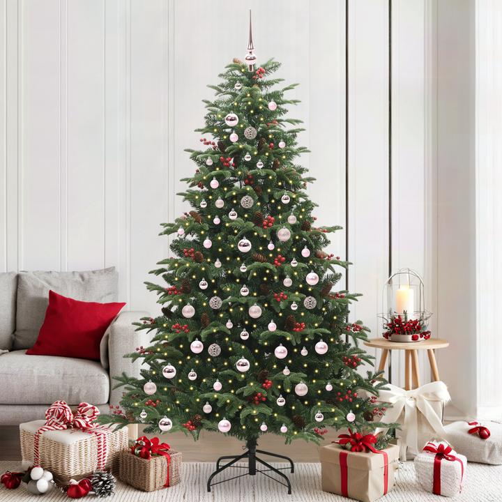 Actual product image vidaXL Moderner künstlicher Weihnachtsbaum (210 cm)