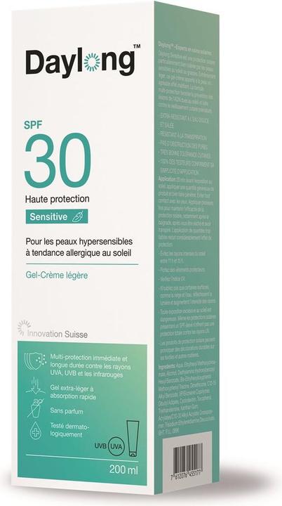 Image du produit Daylong Crème Gelée (Gel solaire, SPF 30, 200 ml)