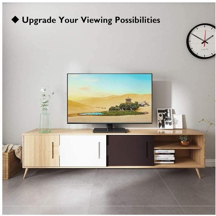 Produktbild Techly Schreibtischhalterung für 1 LCD TV LED 58-121cm 23-43Zoll schwarz (Tisch, 43", 40 kg)