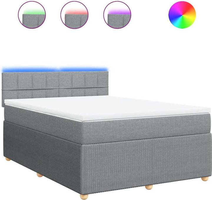 Produktbild vidaXL Boxspringbett (140 x 190 cm)
