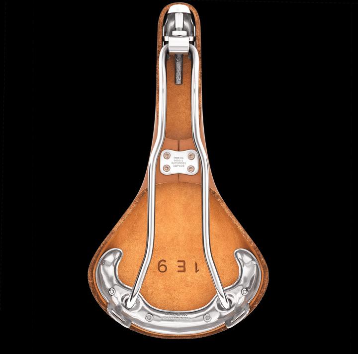 Actual product image Brooks England B15 Swallow Chrome