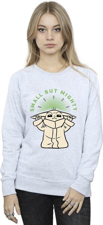 Image du produit Star Wars - Sweat THE MANDALORIAN SMALL BUT MIGHTY GROGU - Femme (S)