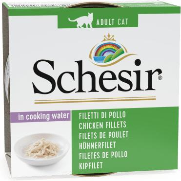 Actual product image Schesir Wet cat food - Natural Chicken Fillets (Adult, 1 pcs., 85 g)