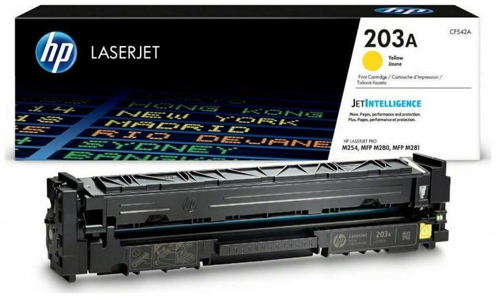 Actual product image HP 203a (Y)