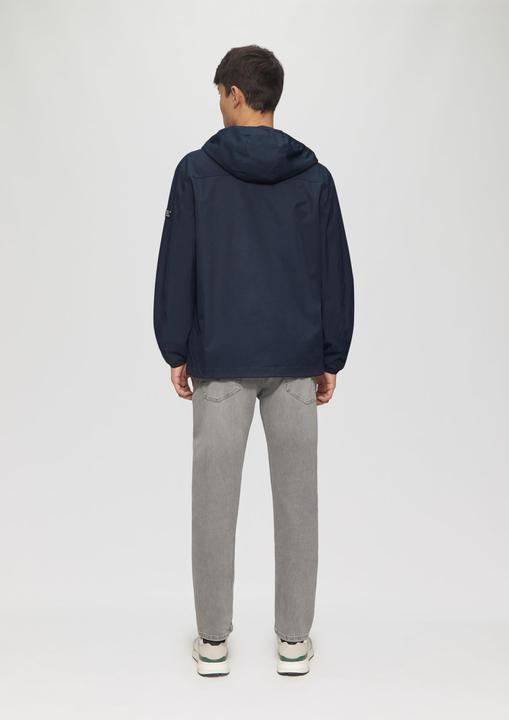 Actual product image S.Oliver Outdoor-Jacke Sportive Jacke mit Kapuze und Logo-Details (XL)