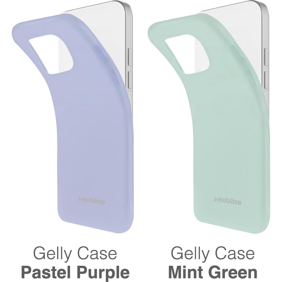 Thumbnail - Mobilize Gummi-Gelly-Hülle (Apple iPhone 14), Smartphone Hülle, Violett