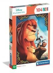 Actual product image Clementoni Puzzle 104 Super Colour The Lion King