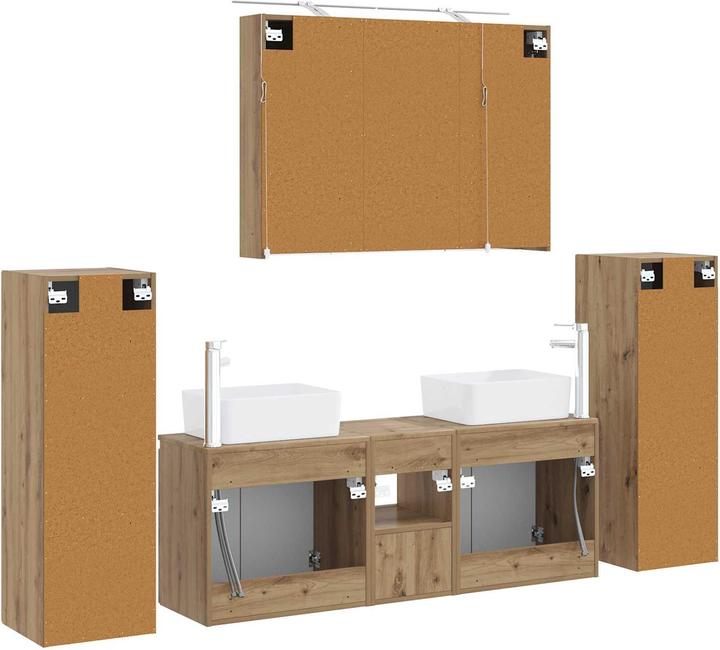 Produktbild vidaXL Badezimmermöbel-Set