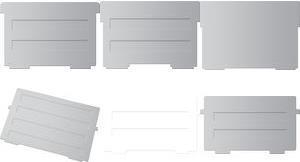 Actual product image Helit Swivel plates A6 (A6)