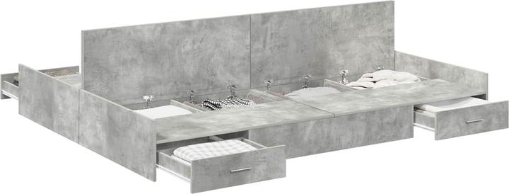 Actual product image vidaXL Moderner Bettrahmen (140 x 200 cm)