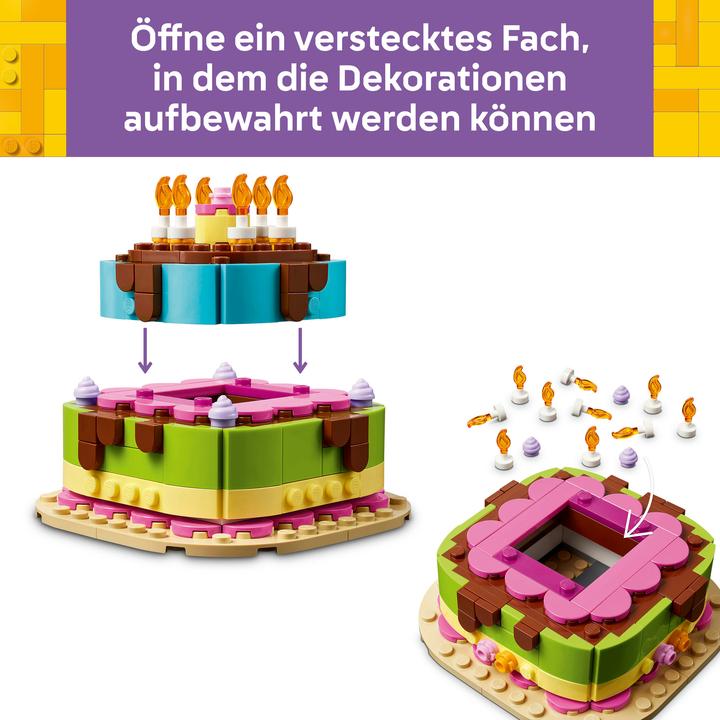 Produktbild LEGO Geburtstagstorte (40815, LEGO Iconic)