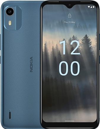 Nokia C12 (64 GB, Dark Cyan, 6.30", Dual SIM, 8 Mpx, 4G)