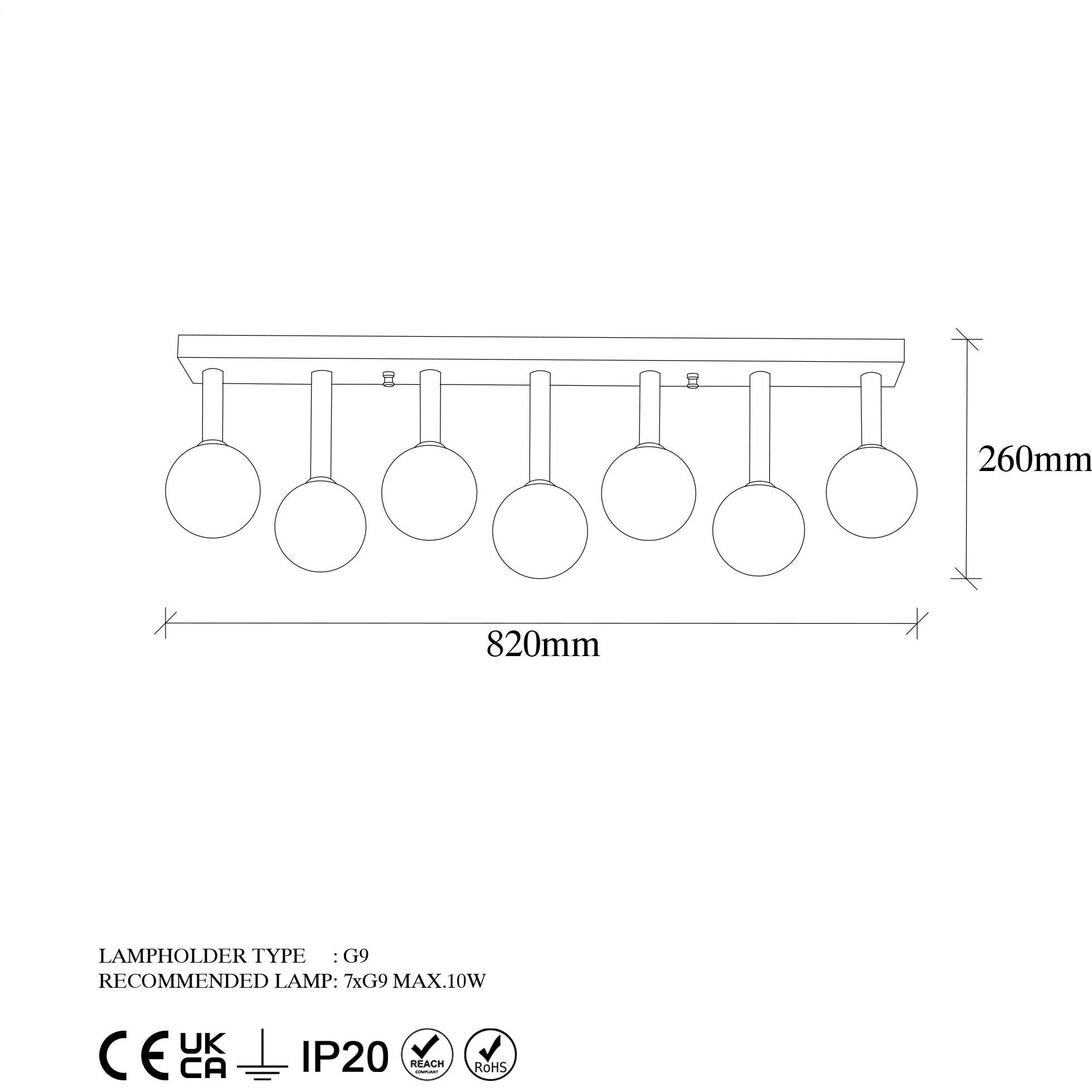 Opviq, Pendelleuchte, Sage (G9)