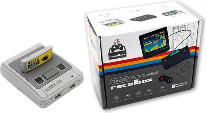 Actual product image HutoPi SuperJcase 128GB/4GB, SNES Recalbox