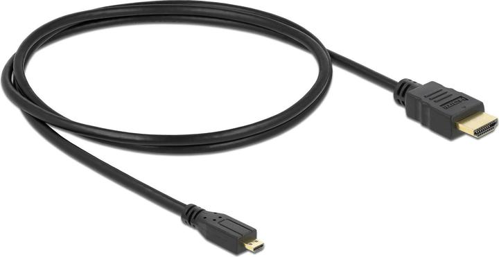 Produktbild Delock HDMI Kabel Typ A (standard) - Typ D (micro) (1 m, HDMI)