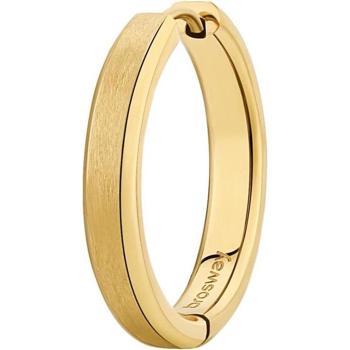 Brosway, Orecchini, Orecchino Singolo Placcato Oro Ink BIK103