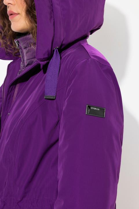 Immagine prodotto Ulla Popken Parka Performance HYPRAR con collo alto, cappuccio e materiale riciclato (42, 44)