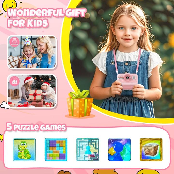 Produktbild HiMont Kinderkamera Sofortbildkamera