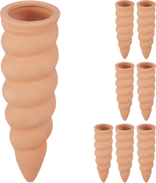 Actual product image Relaxdays 8x clay cone (Clay cone irrigation)