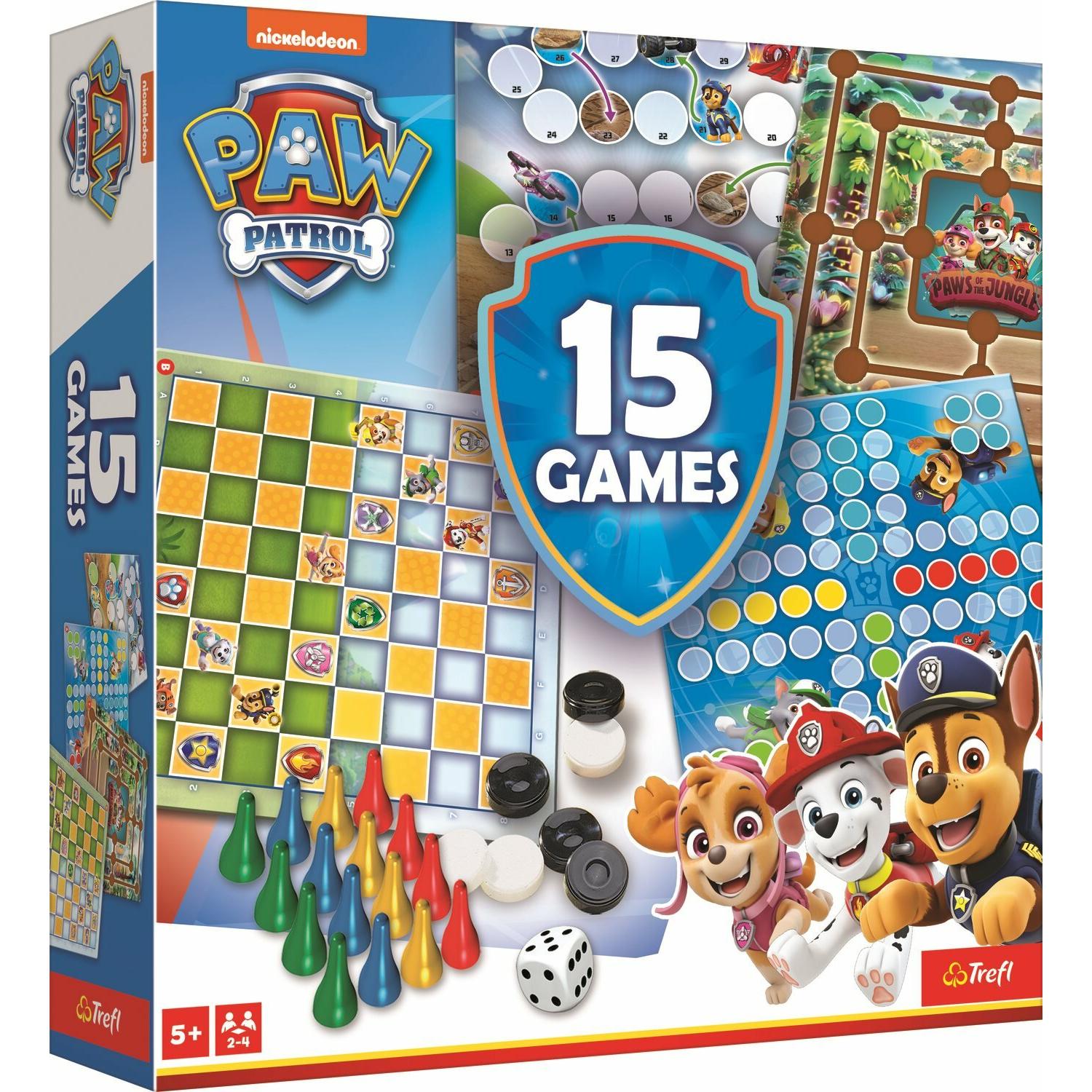 Trefl TR Set mit 15in1 Spielen Paw Patrol EST LV LT SWE FIN