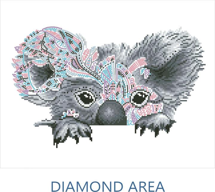 Image du produit Diamond Dotz Diamond Painting Koala multicolore
