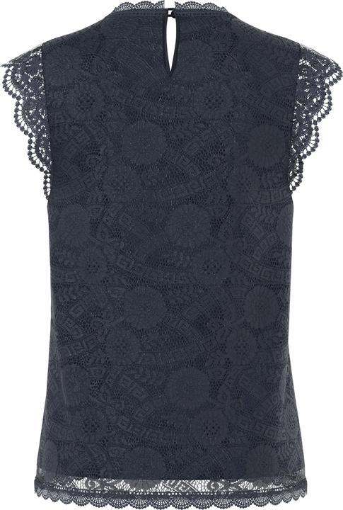 Actual product image Pieces Pcolline Sl Lace Top Wvn Noos (L)