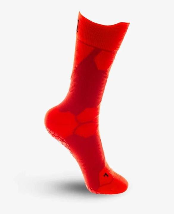 Actual product image NovoSoxx Fussballsocken Gr. 42-47 Grip Socken Fussball Strümpfe GripSoxx Rot (42 - 47)