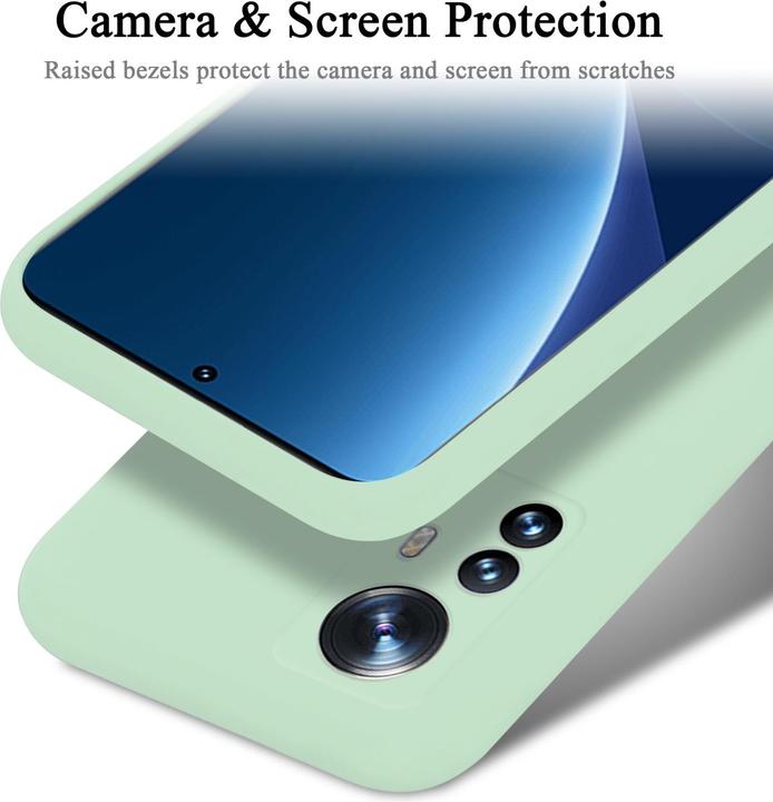 Produktbild Cadorabo TPU Liquid Silicone Case Hülle für Xiaomi 12 PRO (Realme 12 Pro+)