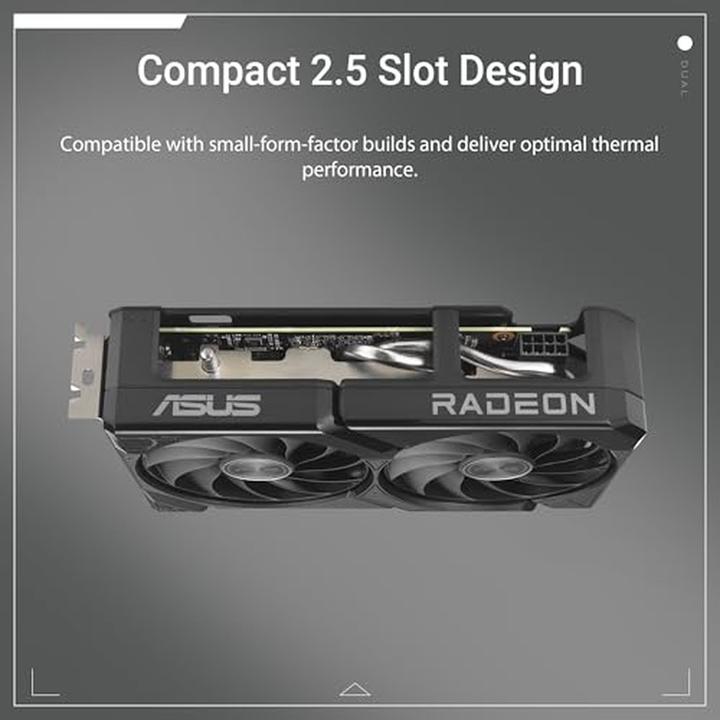 Immagine prodotto ASUS Dual Radeon RX 9060 XT (8 GB)