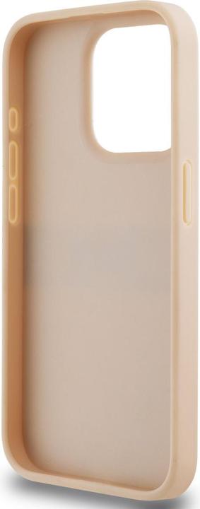 Actual product image DKNY DKHCP14XPRTHSLP iPhone 14 Pro Max 6.7" różowy/pink hardcase Leather Mono Stripe & Metal Logo (Apple iPhone 14 Pro Max)