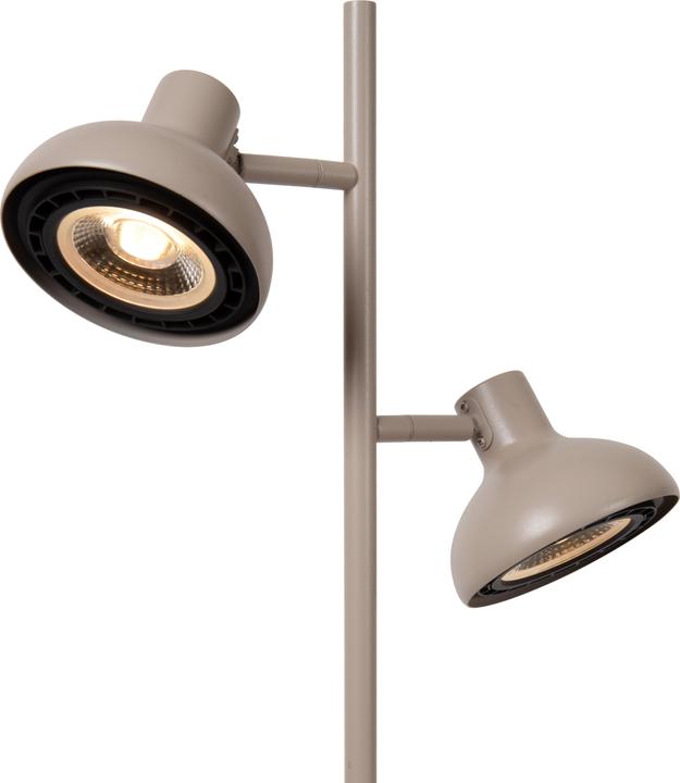 Actual product image Lucide SENSAS - Floor lamp - 2xES111 - Beige 30797/02/38 (GU10)