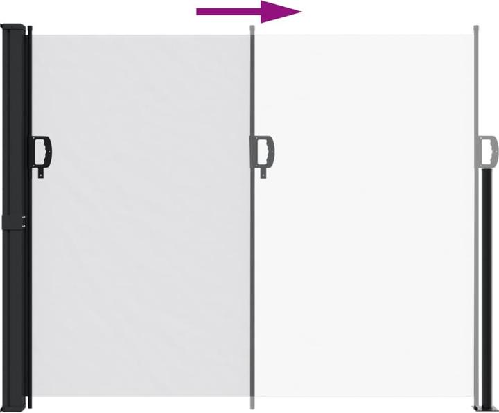 Image du produit vidaXL Store latéral extensible (3 m)