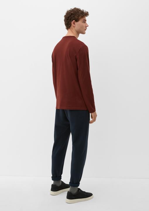 Produktbild s.Oliver T-Shirt Longsleeve mit Frontprint (XXL)