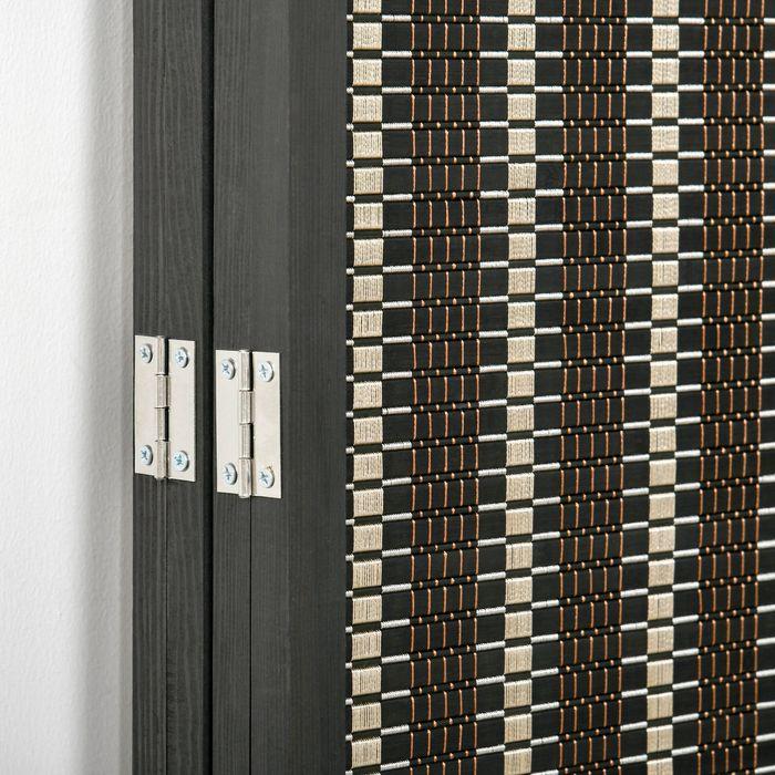 Image du produit Swisshandel24 Paravent 4-teilig 180 x 180 cm Raumteiler Trennwand aus Bambus für Wohnzimmer