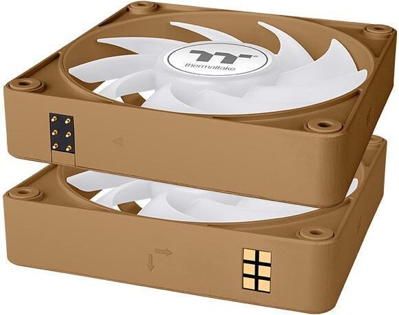 Image du produit Thermaltake TT CT140 EX ARGB Sync PC Cooling Fan 3 Pack Gravel Sand (140 mm, 3 x)