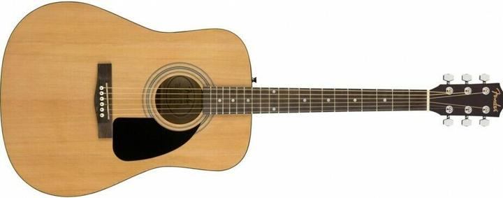 Actual product image Fender FA-115 Dreadnought Pack Natural Walnut westerngitaar set (Western guitar, Back and sides: basswood, Fingerboard: Walnut, Top: Spruce)