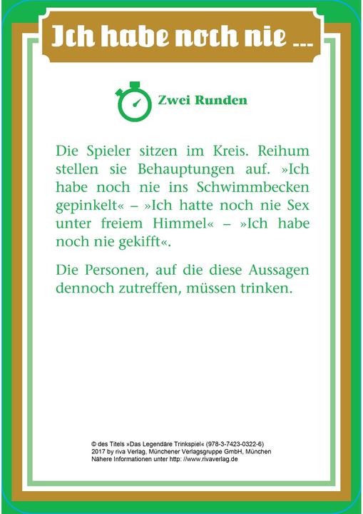 Energie-Label Das legendäre Trinkspiel