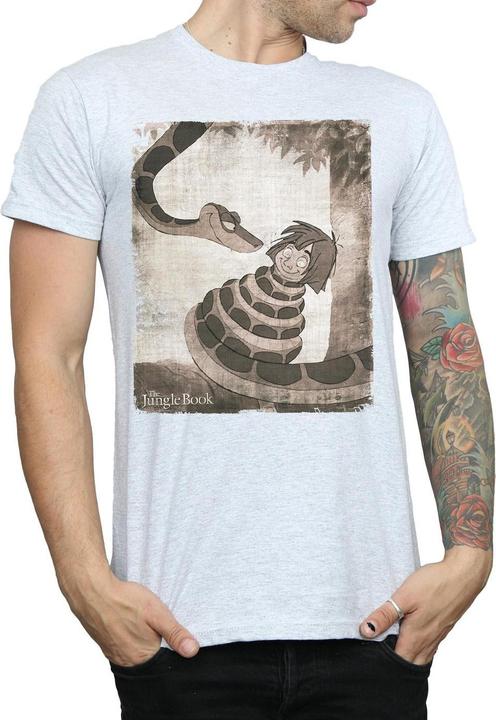 Actual product image Disney Mens The Jungle Book Hypnosis T-Shirt (3XL)