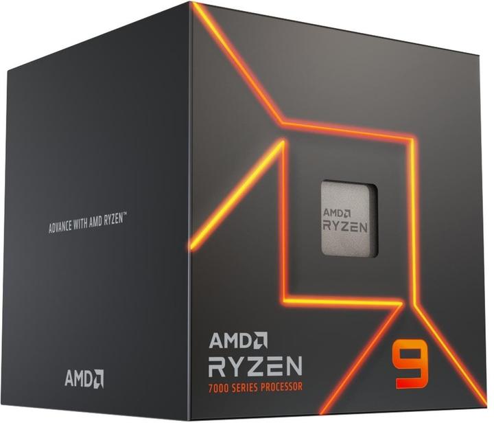 Actual product image AMD Ryzen 9 7900 (AM5, 3.70 GHz, 12 -Core)