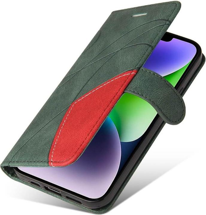 Actual product image Cover-Discount iPhone 15 Plus - Dual colour case cover green (Apple iPhone 15 Plus)