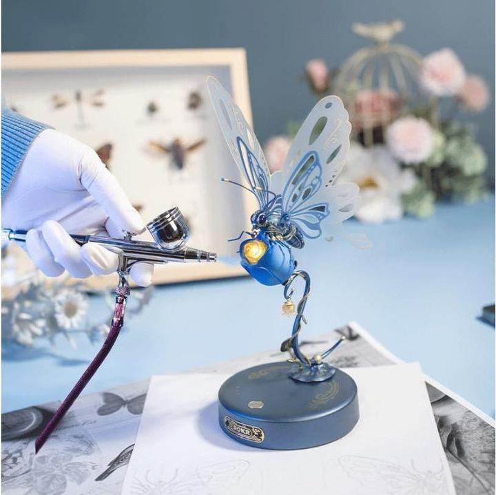 Produktbild Rokr MI05B - Schmetterling (blau) (79 Teile)