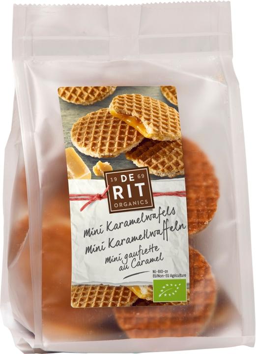 Image du produit De Rit Mini gaufres au caramel bio (150 g)