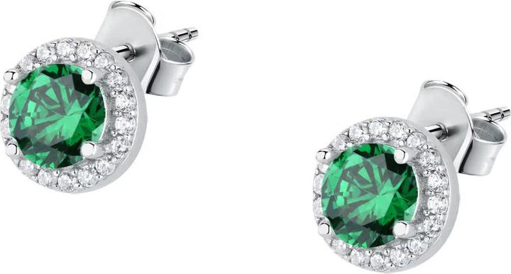 Immagine prodotto La Petite Story Eleganti orecchini in argento con zirconi verdi Argento LPS01AWV03 (Argento 925)